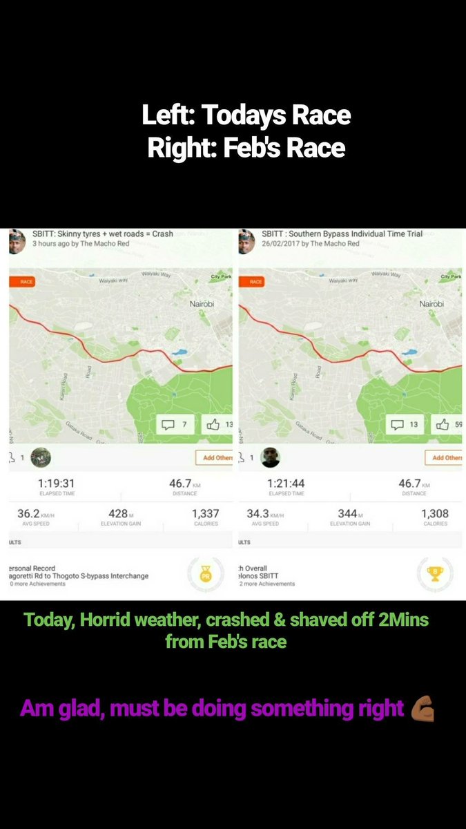theMachored's tweet photo. #SBiTT #KenyaCycling #CyclingKe
Todays race under hordid weather conditions https://t.co/3kK3gjDzp3