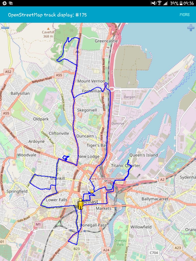 Tshedy4's tweet photo. #BelfastCityTour #Titanic #BelfastCastle #TheCrum using @openstreetmap apps @MAPS_ME #SteetComplete #OSMtracker @GlobalCitMTF @hotosm https://t.co/IIjAivJwVc