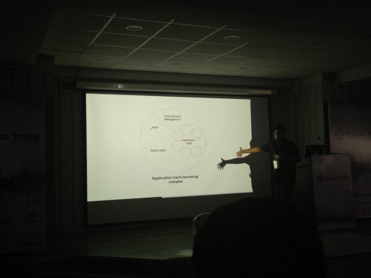 SayaniBh's tweet image. Django on Steroids by @sanketsaurav @DoSelectHQ #pyconindia #pyconindia2017 @pyconindia