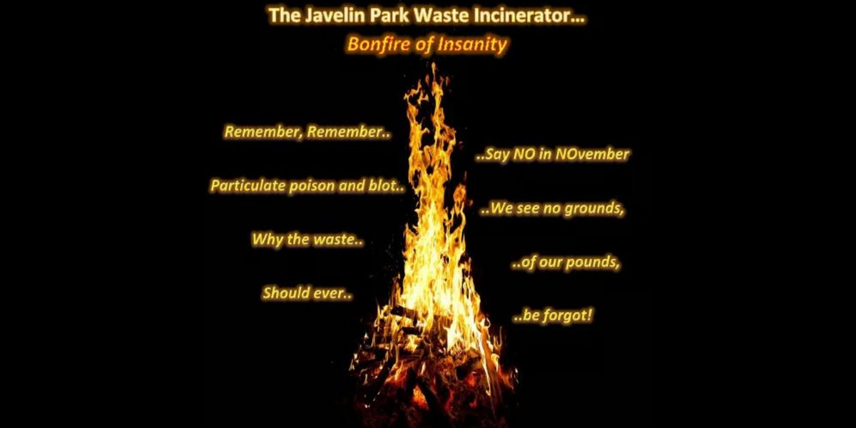 Remember, remember, say NO in NOvember... #Gloucestershire #incinerator