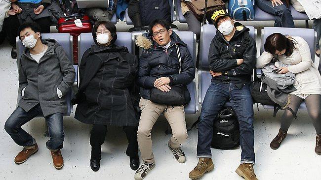 Robbert81's tweet photo. Be prepared to sleep anywhere. Ear plugs and eye patches will help block out the light. #travel https://t.co/x90Mk1oCPm
