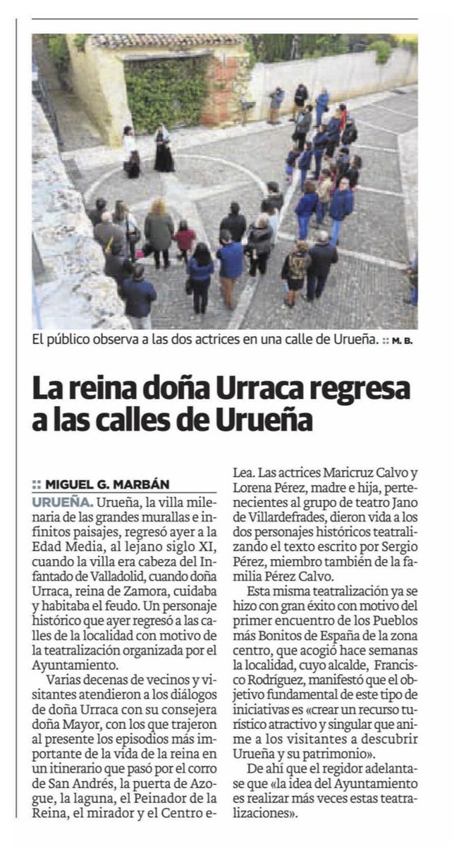 Dip_Va's tweet photo. #VillaLibro de #Urueña recibe a la reina Doña Urraca #NuestrosPueblos #Tradiciones @turvalladolid @CyLesVida vía @nortecastilla https://t.co/u1FIIG1ArK