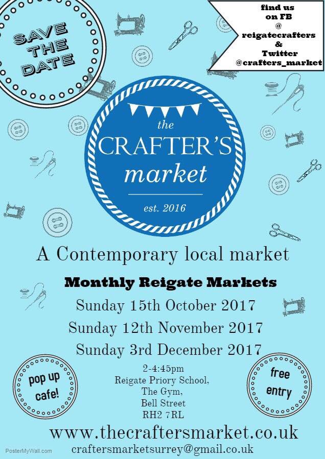 crafters_market's tweet photo. We are back next Sunday! Come on down! @FindMyReigate @getsurrey @whatoninreigate @ReigateUK @yourtownreigate https://t.co/Agc8LQB9b3