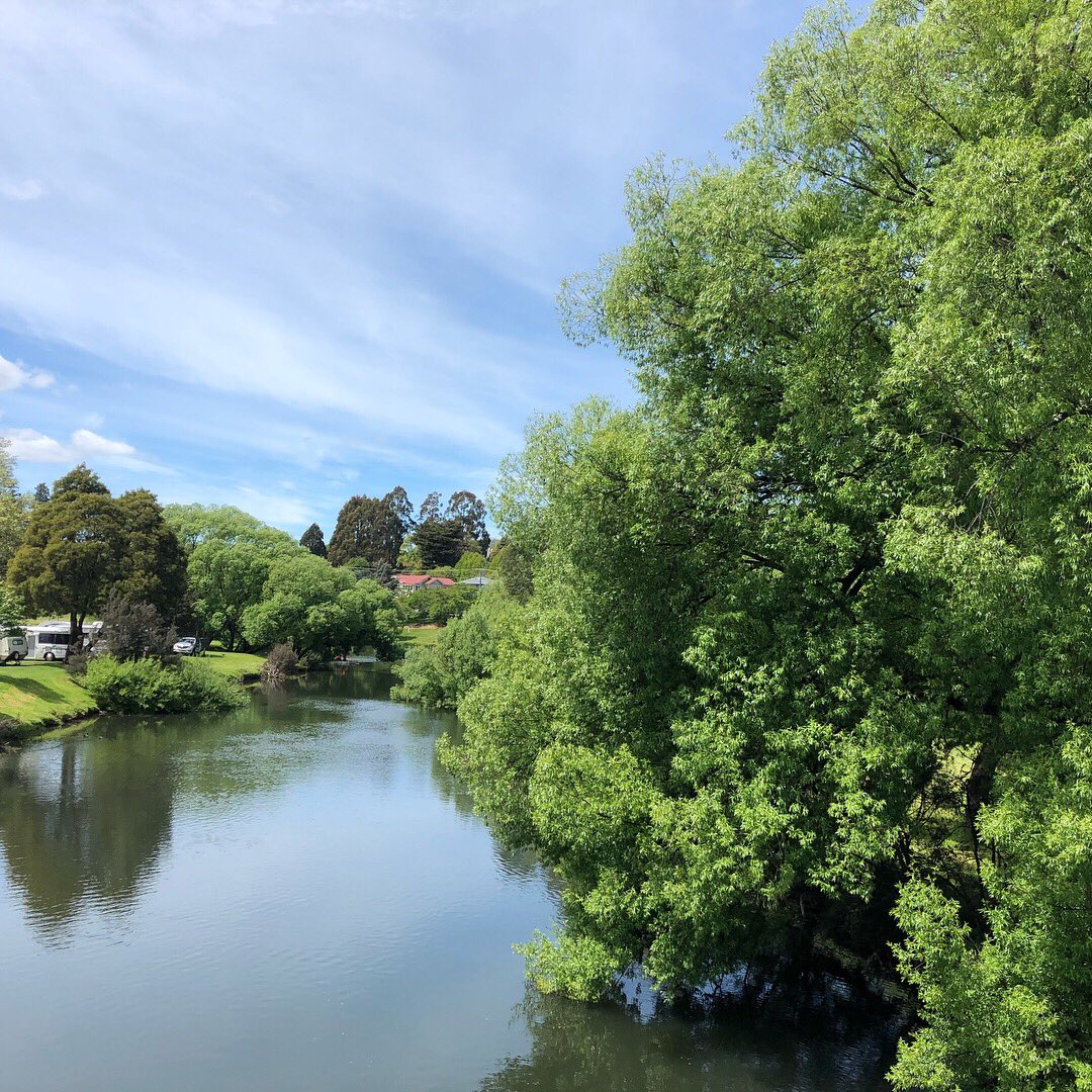 Beaut day in Deloraine today for the craft fair