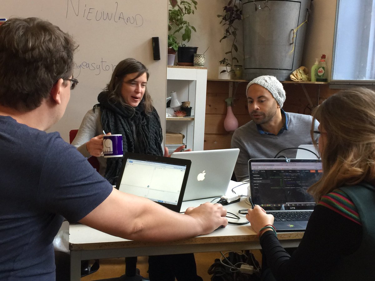 ClojureBridgeNL tweet picture