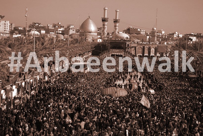 Thepraisedpath's tweet photo. We are here to show imam hussain greatness 
#ArbaeenWalk #Arbaeen2017 #thepraisedpath #najaftokarbala #shia #karbala #husainforjustice https://t.co/YPy8hAtfVv