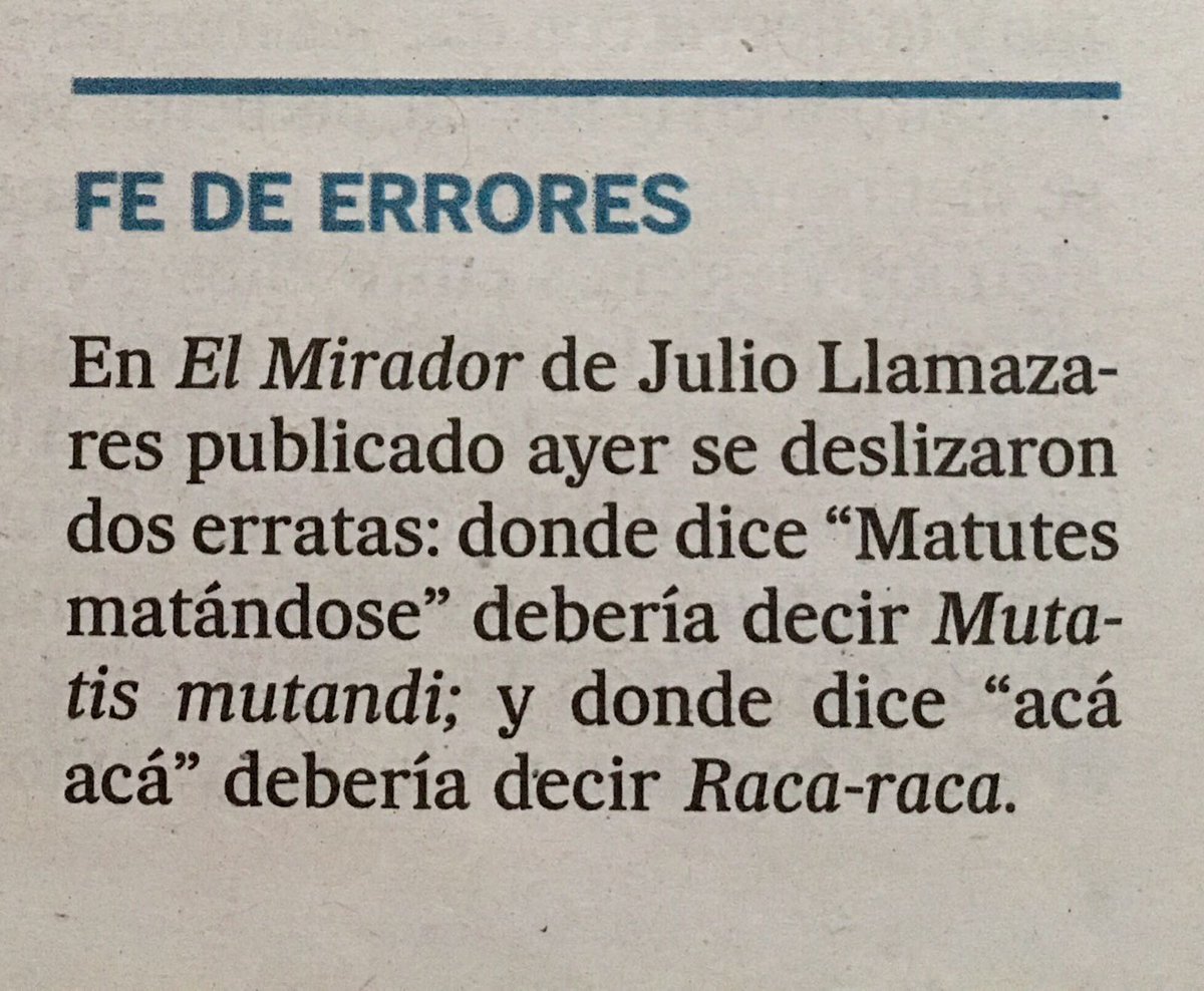 BelenBermejo's tweet photo. Maravillosas erratas las de ayer en 'El País'. https://t.co/05bkyY1vZJ