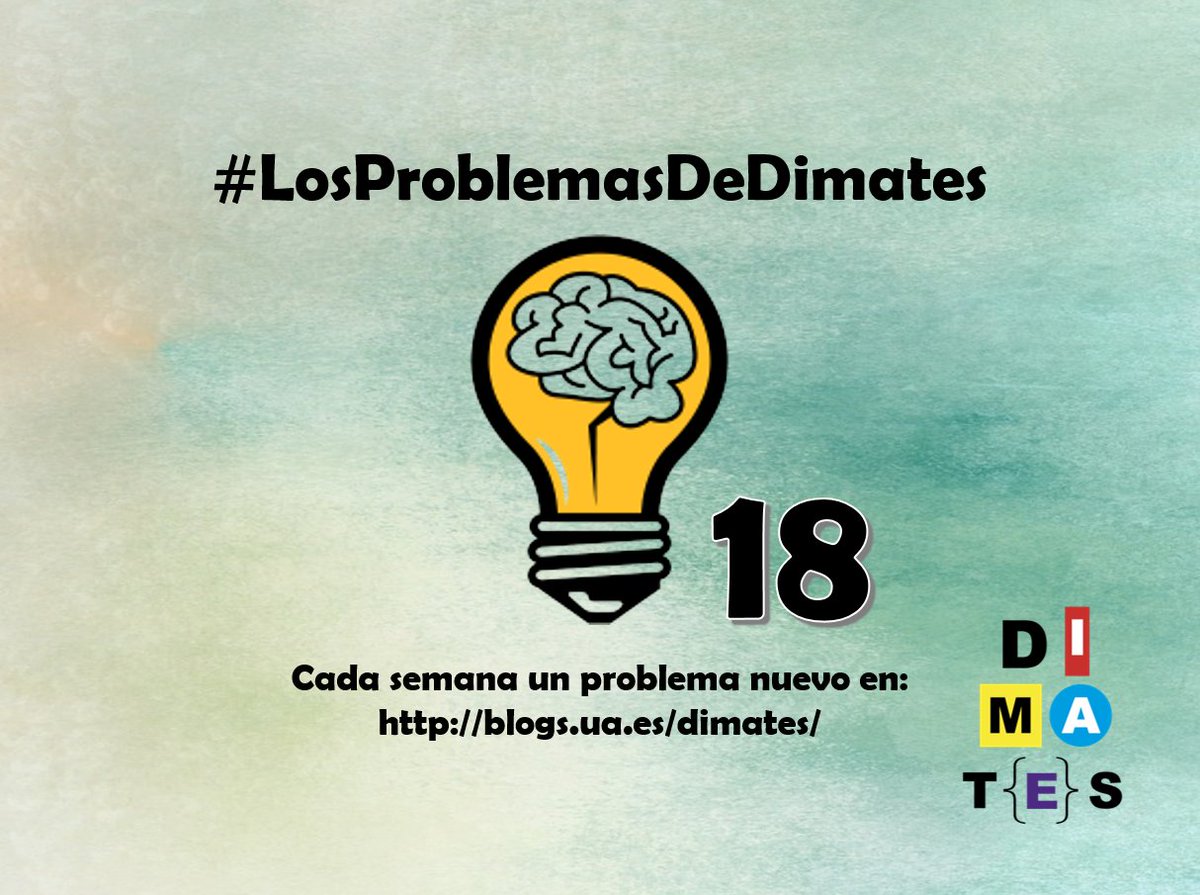 DimatesUA's tweet photo. #LosProblemasDeDimates #18: Buscando divisiones, en https://t.co/geu6brNeng ¡Inténtalo! (La solución en una semana) #AIME2016 https://t.co/BSTw3X0YHg