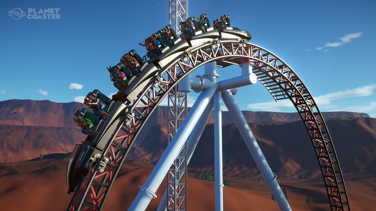 Planet Coaster A Twitter Coming In The 1 4 Anniversary Update Is A Hydraulic Launched Coaster With A Top Speed Of 175mph Say Hello To The Zenith Https T Co C6u6bpsikf