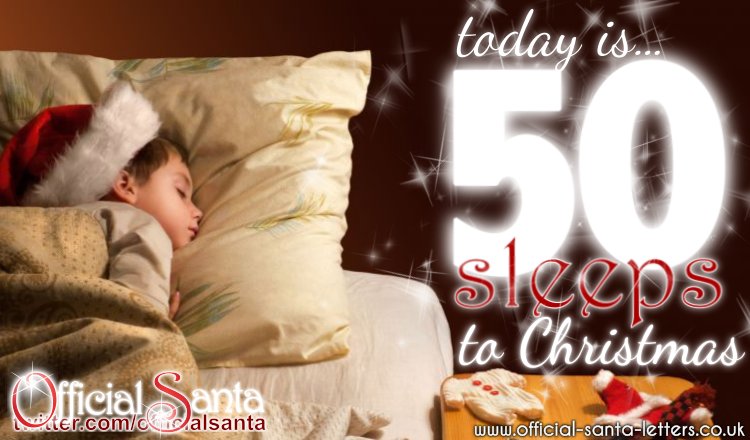 OfficialSanta's tweet image. Today is...
⭐️✨🎅💤⭐️✨🎅💤⭐️
50 SLEEPS TO CHRISTMAS
⭐️✨🎅💤⭐️✨🎅💤⭐️
#CountdowntoChristmas