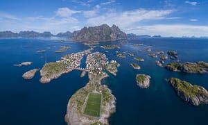 tilpy's tweet photo. Nature's canvas: Lofoten Islands art festival: travel photo of the week https://t.co/HrgMktOWbZ https://t.co/MY8IvdkFxU