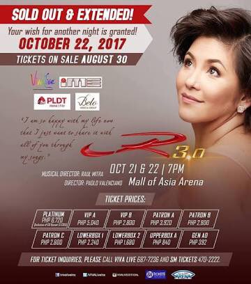RegineFacts's tweet photo. Regine Velasquez is the ONLY ARTIST to sell out MOA ARENA 3 times! 🏆 #queenofeverything @reginevalcasid https://t.co/HVYZhsfOyH