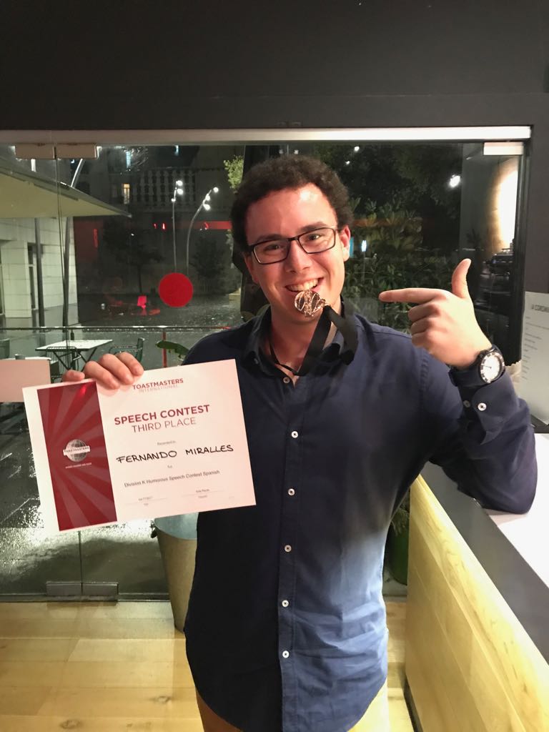 EDEM on X: Nuestro #alumno Fernando Miralles de 3ro de #ADE ha ganado el  tercer premio en oratoria de #España ¡Muchas felicidades 🏆👍!  🗣#EDEMexperiencie  / X