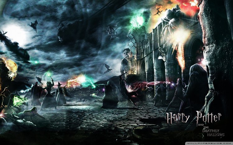 Harry Potter France on X: La bataille de Poudlard.   / X