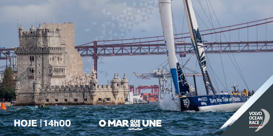 Lisboa despede-se hoje da <a href="/volvooceanrace/">Volvo Ocean Race</a>!
Não perca a despedida dos nossos Heróis do Mar. Venha até à Doca de Pedrouços. 🤗#OMarQueNosUne
