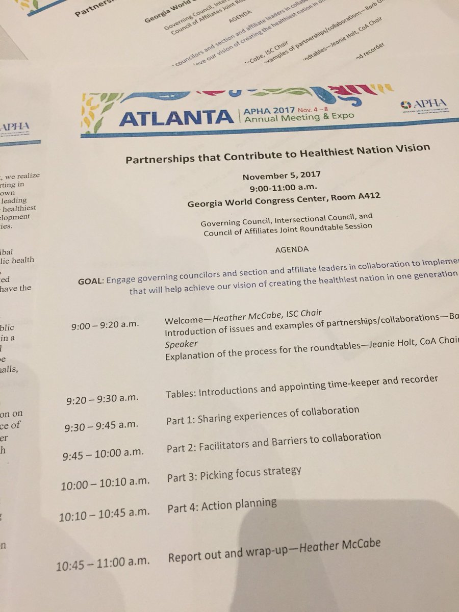 XUPublicHealth's tweet photo. Early morning @APHAAnnualMtg #thisispublichealth #climatechangeshealth https://t.co/tekgitDZ1h
