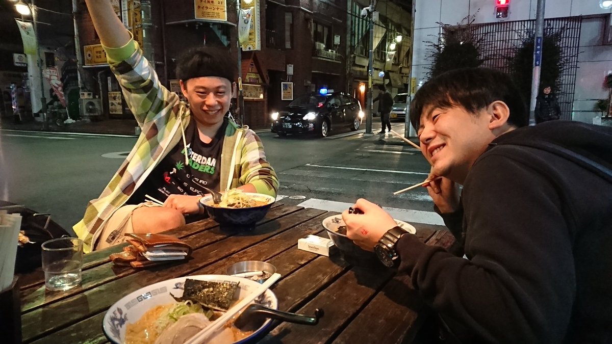 GESHI_71's tweet photo. 八王子めちゃめちゃ楽しんでやったぜ!のりっぺ(37)ありがとう!トップから見てくれたみんなありがとう!嬉しかった😘打ち上げ後に北海道ドラマーみつほと嗣音で北海道ラーメン食べた(笑)みつほの熱い話にグッときました🔥また同じ時間過ごそうね!
#TRAST
#MADLICK
#bisexual https://t.co/ZVdeMf21pG