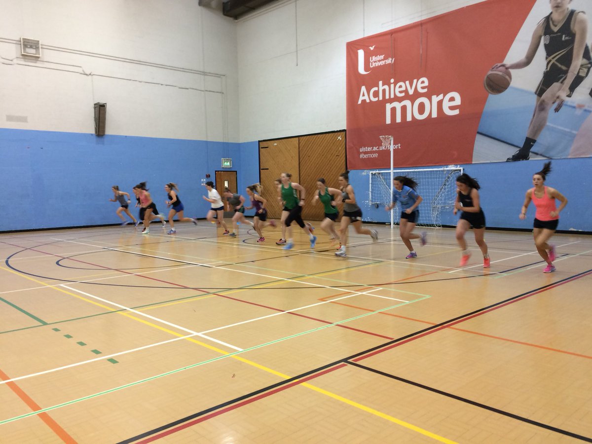 netballni's tweet photo. Senior training @UlsterUni well underway this morning #roadtogoldcoast #worldcupqualifiers https://t.co/xd5SKzww9p
