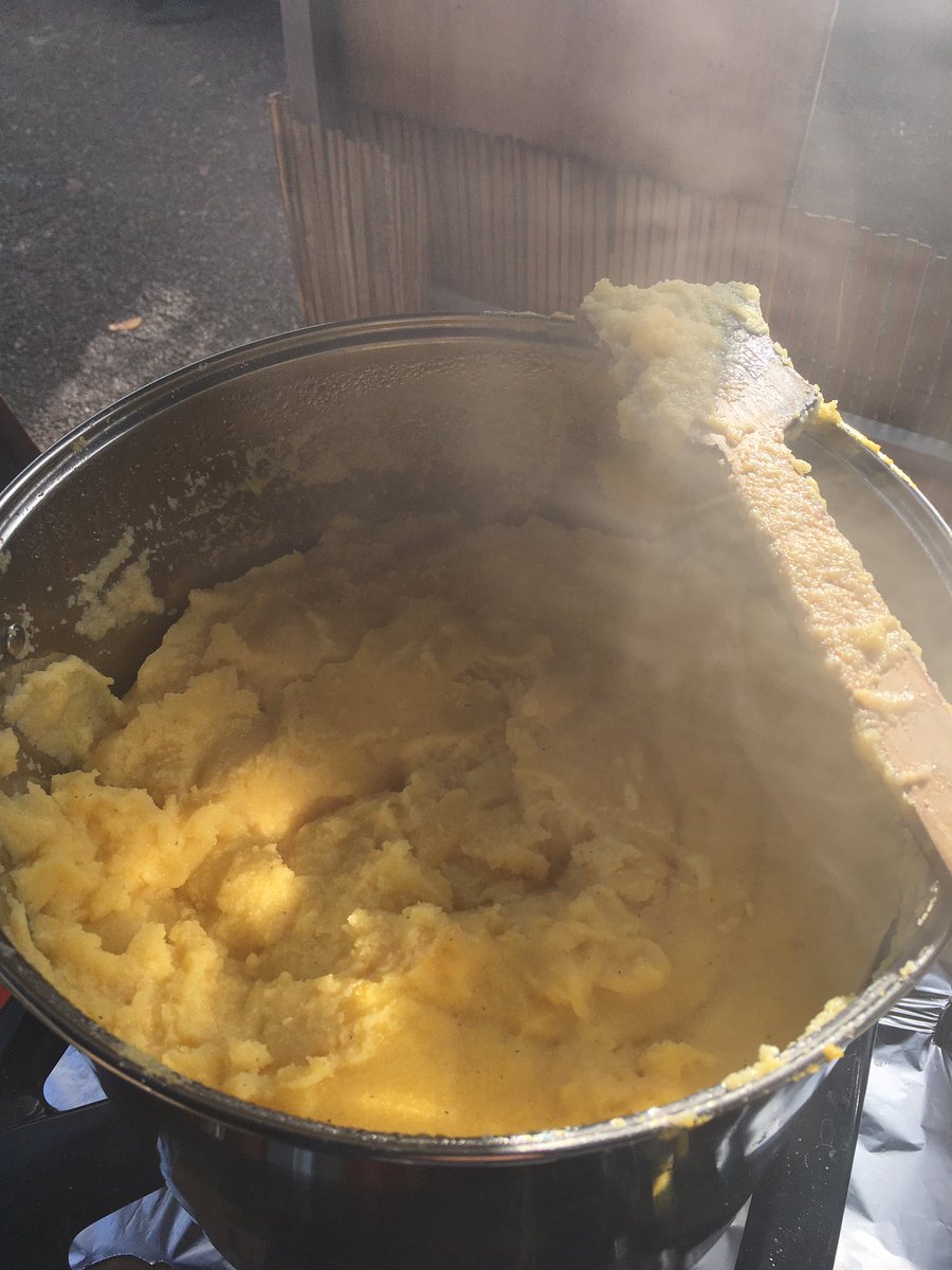 Proper polenta at Teddington Farmers Market!