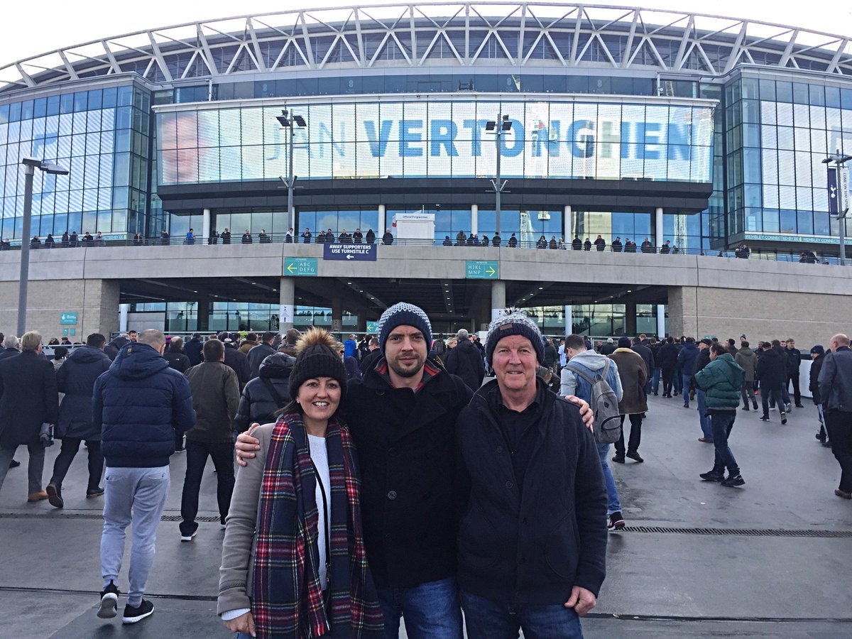 linssharpe's tweet photo. First trip to Wembley #coys @SpursOfficial https://t.co/aReSVZ2fvR