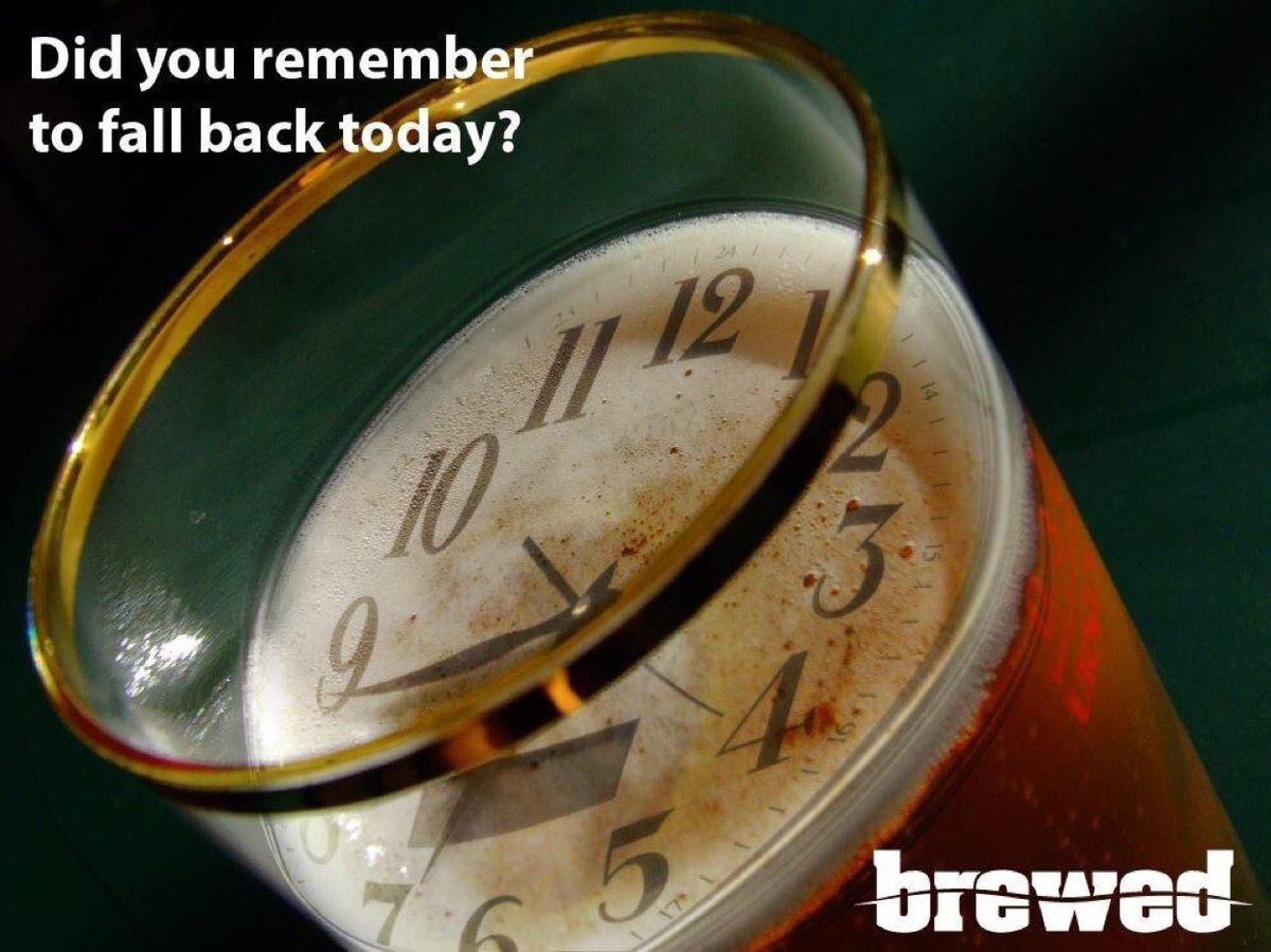 Did you fall back? #DaylightSavingsTime
