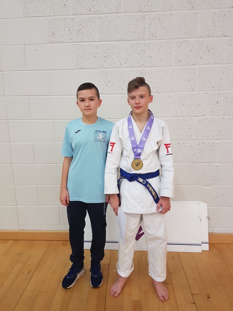 Andrew Cox and Jay fought well in the Welsh Open this weekend, We are so proud at GSB judo.@BannermanHigh
