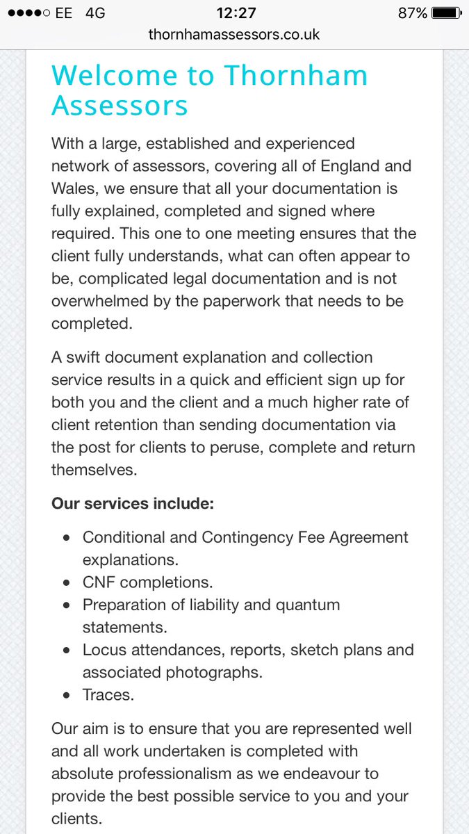 CFASign's tweet image. Info@thornhamassessors.co.uk