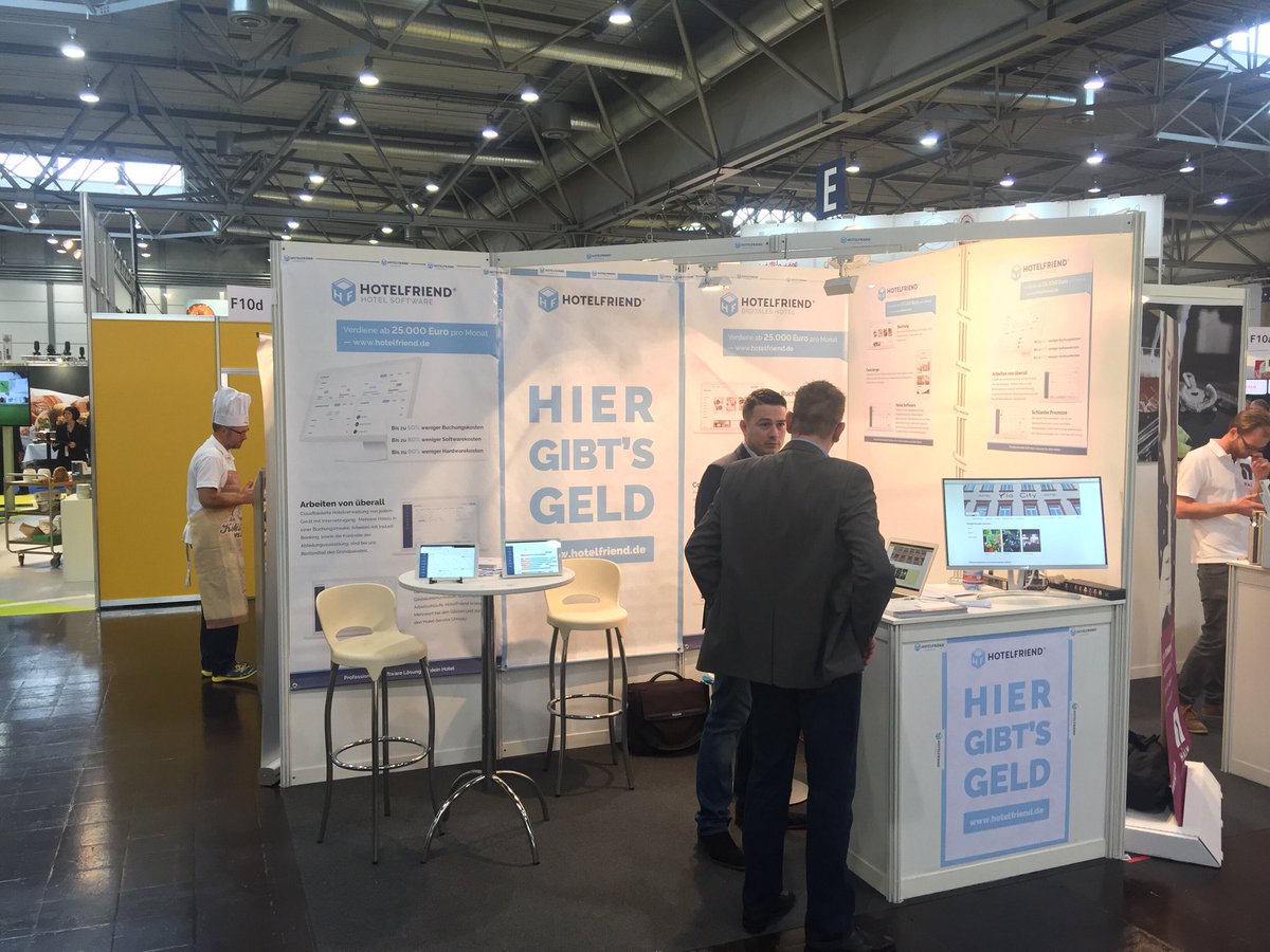 DeHuC24's tweet photo. #hotelsoftware auf der #Issgut in #leipzig - die #digitalisierung 4.0 im #Hotel hat begonnen! https://t.co/iiU6oI4VAm https://t.co/DadtuQHdUT