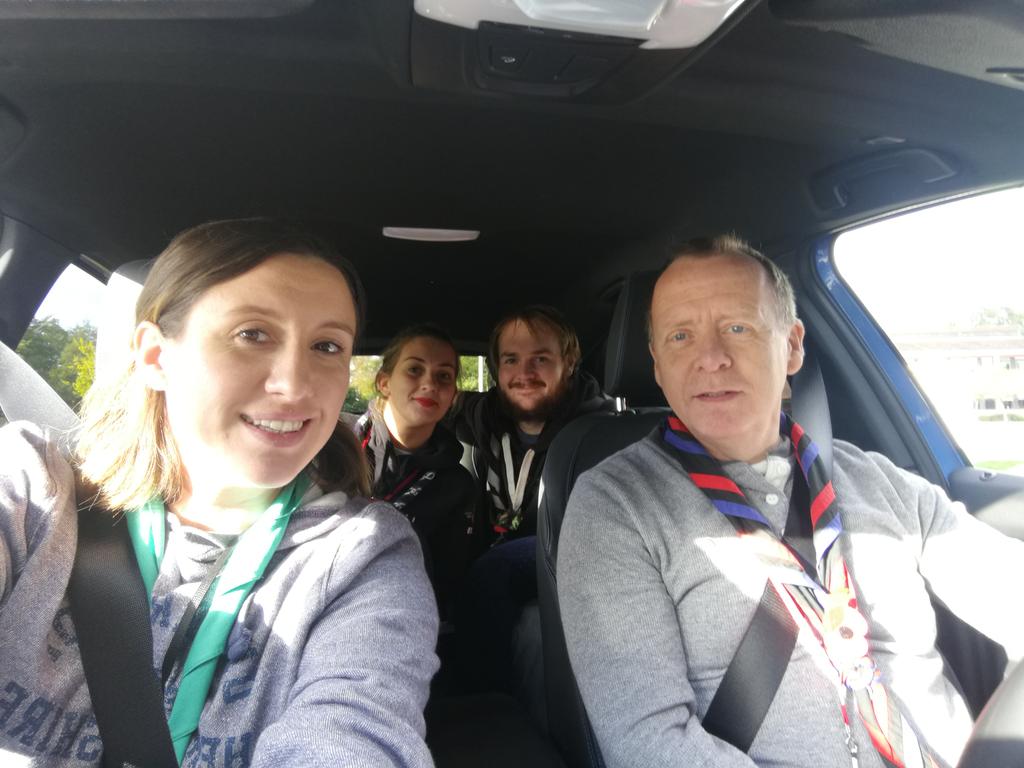 Unit 16 heading home after a great weekend at Unit Leader 1 training weekend. Thanks #UK24WSJ