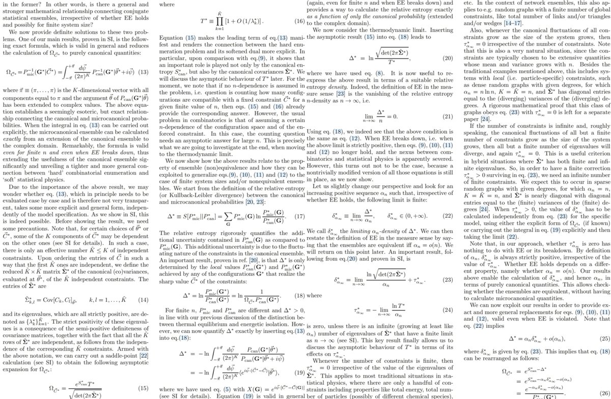 systems_spin's tweet photo. Reconnecting statistical physics and combinatorics beyond ensemble equivalence (arX:1710.11422 [cond-mat.stat-mech]) https://t.co/yBA2vX2C6Q https://t.co/cbwg8JGx3d