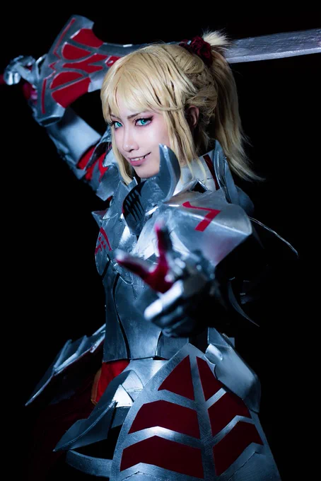 【cosplay】 逃げても構わねえぞ。 相手はこの、モードレッドだからな!x  x  x  x  xFate/Grand Orderモードレッド  