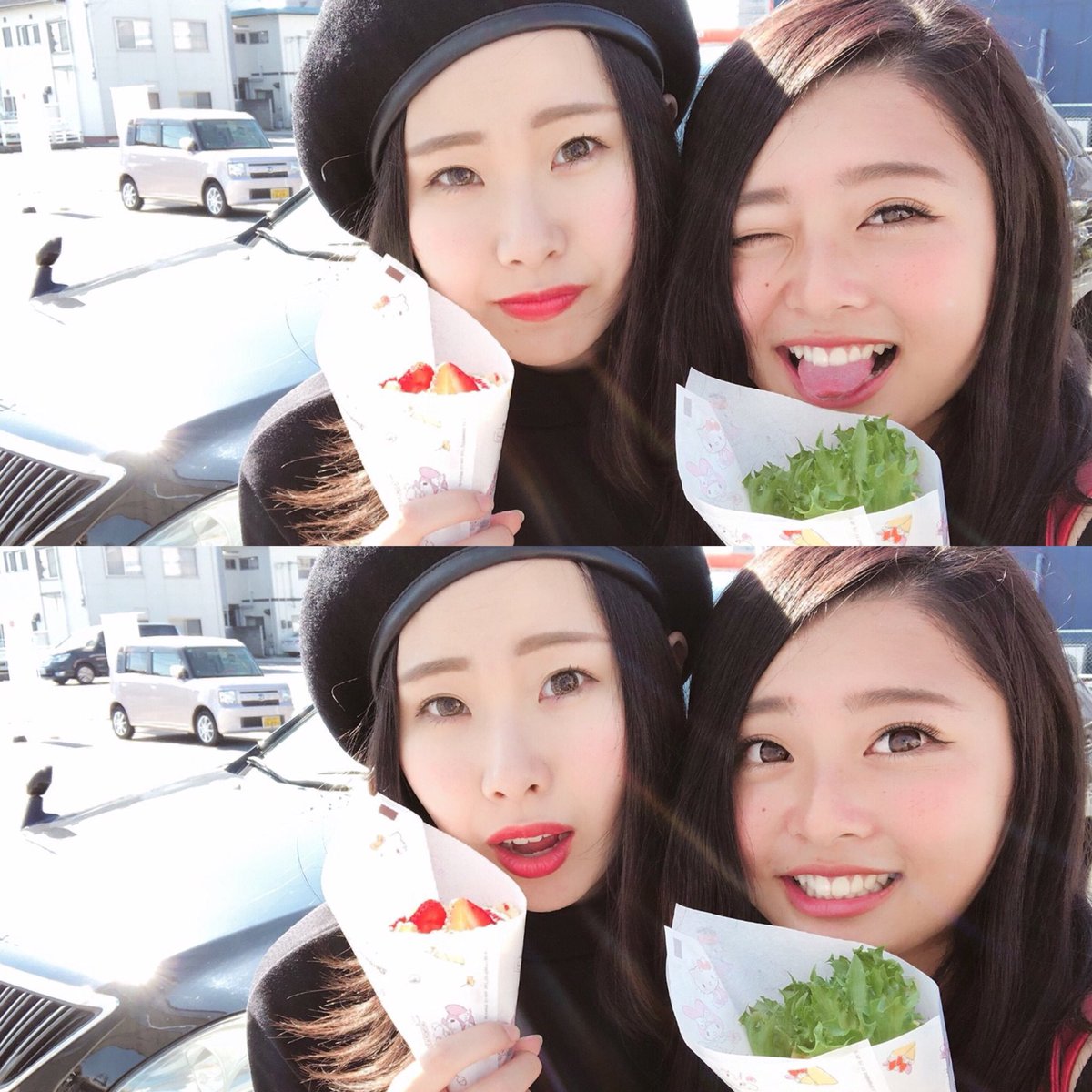 rena23top's tweet photo. 2ヶ月ぶりの♥︎
気づいたらずっと笑っとる感じ好き☺︎
夕海といきたいとこ多すぎる〜💭💗
国内も海外もいろんなとこいきたいね😚 https://t.co/Z0lrnLMxjI