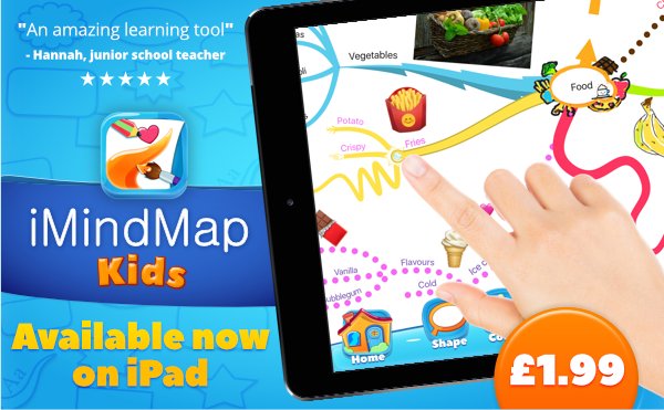 iMindMap's tweet photo. #MindMaps are a fun way for your child to tap into their own creativity. Download #iMindMapKids now for just £1.99: https://t.co/Z1HtGqhnjJ https://t.co/cebPq2nQQe