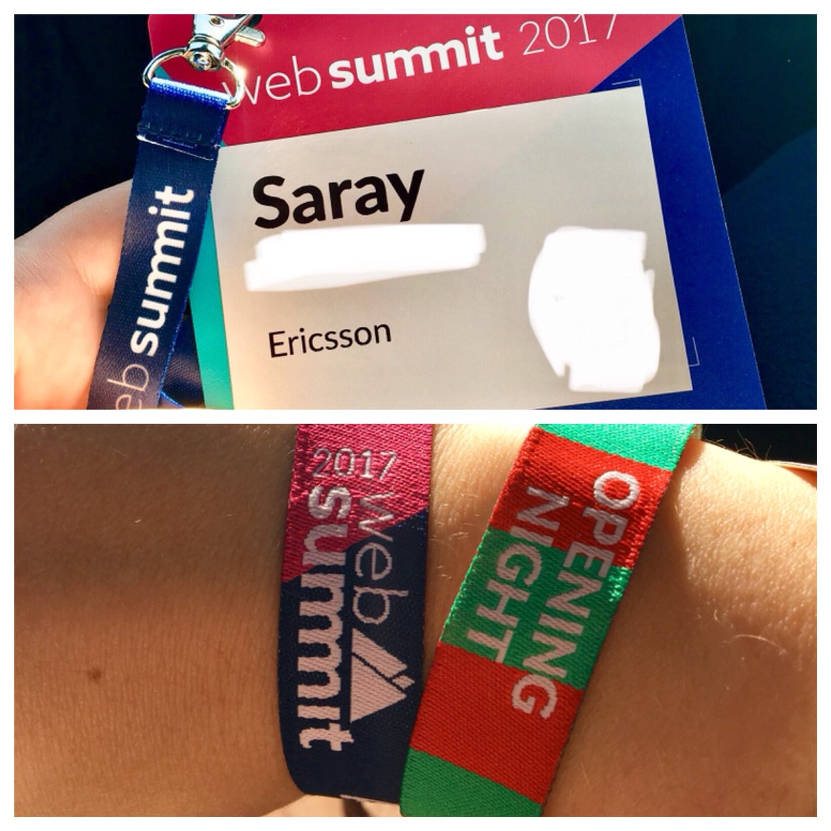 SarayRenilla's tweet photo. Getting ready for THE summit!! #womenintech #Ericsson #websummit2017 https://t.co/qcJnuM85KB