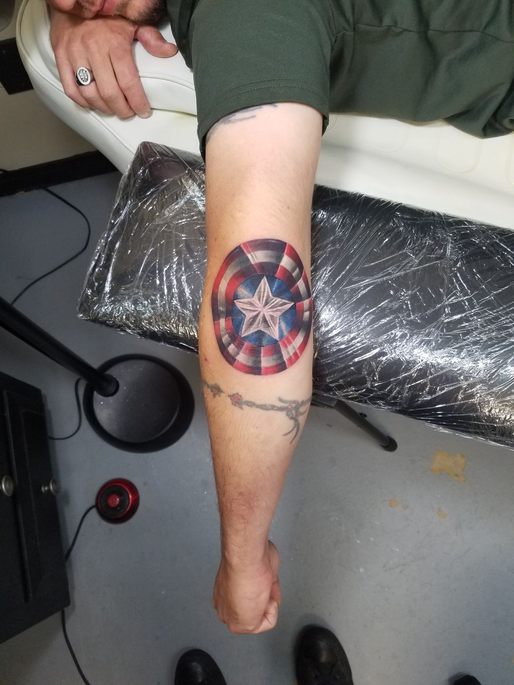 Atomic Lotus Tattoo  Sweet Captain America skin tear to finish the