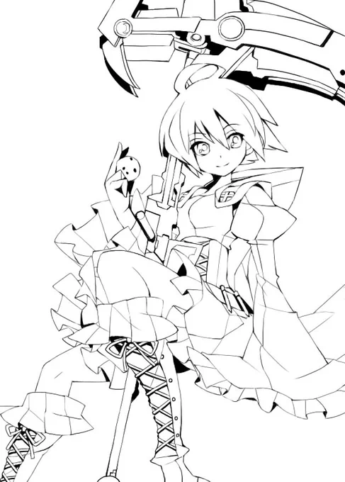 #RWBY
BBクロス参戦記念に落書き…
ルビーさん途中です 
