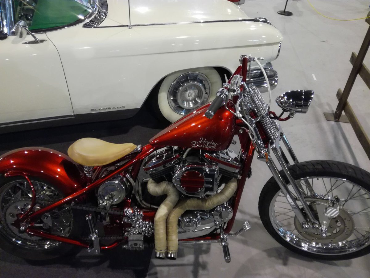 Scriani's tweet photo. La nostra Harley Davidson presso Tuttinfiera Padova#harleydavidson#passion#scriani https://t.co/9Xuff8GicU