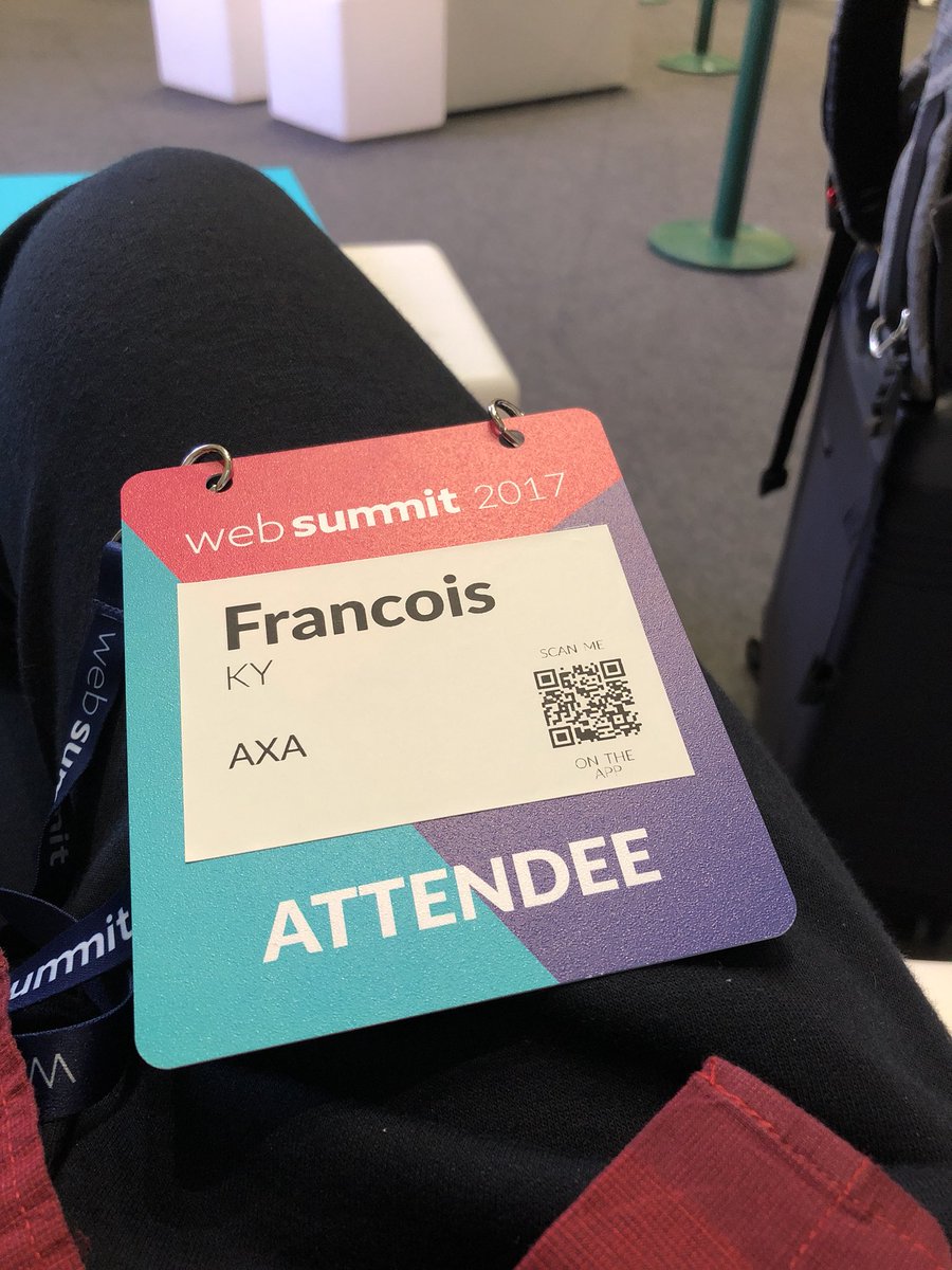 KY_F's tweet photo. Getting ready for the WebSummit #WebSummit #AXAatWebSummit #LifeAtAXA https://t.co/RGTGmwWne9