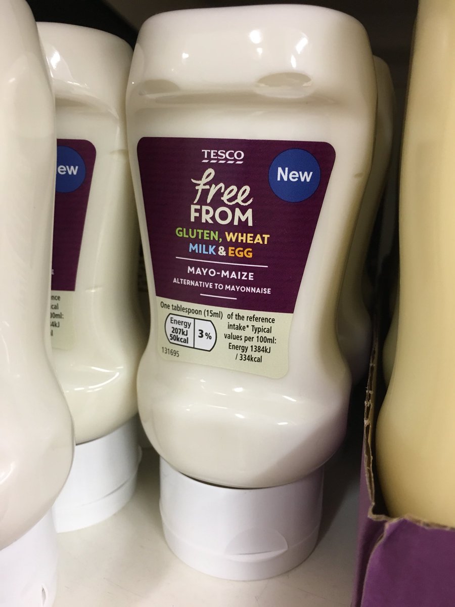 VeganMoans's tweet photo. New #vegan essentials in @Tesco including:  

🍝 Carborna sauce 
🥜 Green pesto
🧀 Cheese sauce mix
🥚 Mayonnaise https://t.co/w50ZnJfKwy
