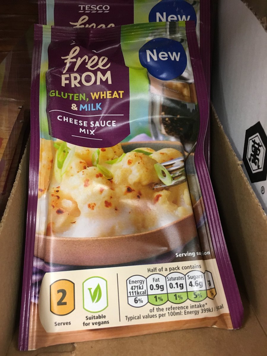 VeganMoans's tweet photo. New #vegan essentials in @Tesco including:  

🍝 Carborna sauce 
🥜 Green pesto
🧀 Cheese sauce mix
🥚 Mayonnaise https://t.co/w50ZnJfKwy