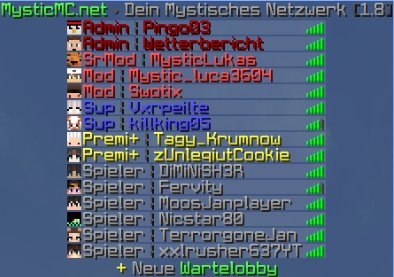 MysticNetzwerk's tweet photo. Danke! ❤️ #MysticMC https://t.co/7Ffmr1Y51M