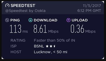 amd_india's tweet photo. Thanks @BSNLCorporate @manojsinhabjp grt speeds for very nominal price.uninterrupted,internet.makes me say"BSNL hai best mere liye"💯😊 https://t.co/oZGnKdA8UH