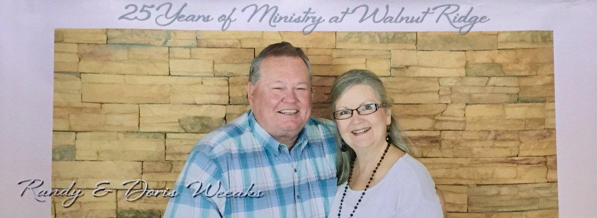 RidgeStudentsTX's tweet photo. Congratulations Pastor Randy and Miss Doris for 25 years of ministry at WRBC! We love you! #PastorRandy #25years #WRBC https://t.co/G3y8Npwa6o