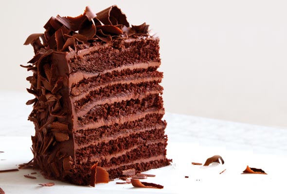 HELLOmagIndia's tweet photo. Speak of the devilโฆand the cake appears! #DevilsChocolateCake #Yum https://t.co/YWJfAHTE3e