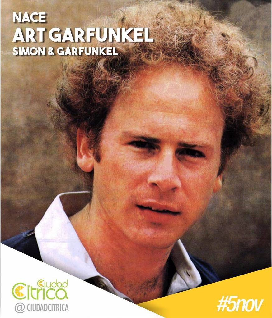 eleseljefe's tweet photo. #5Nov 1941 nace Art Garfunkel, músico (Simon & Garfunkel) #FelizDomingo #5N #05noviembre #november05 #taldiacomoho… https://t.co/JoB3z8xnZo https://t.co/ivdqvqiWi0