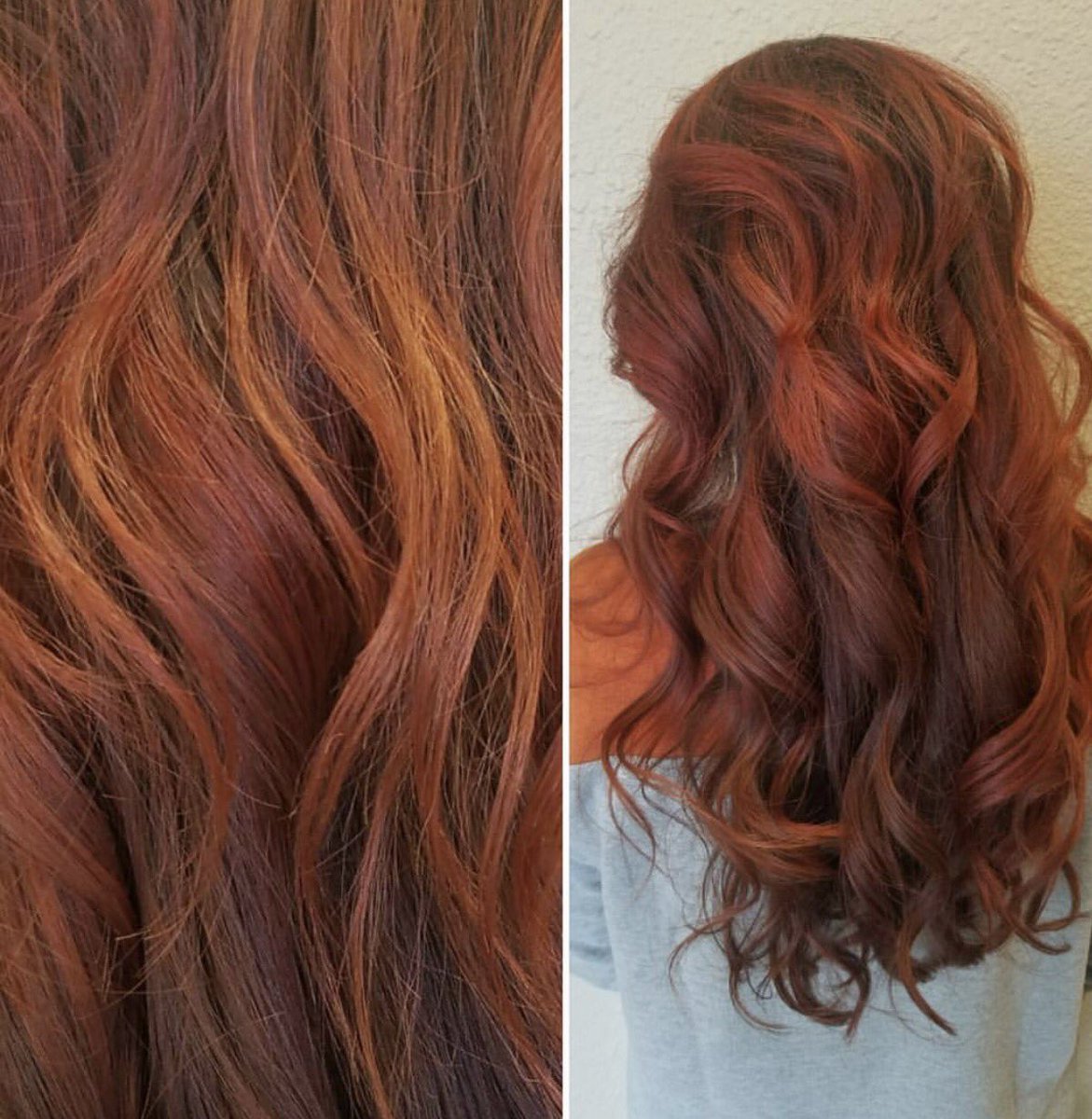 theprincessdy's tweet photo. It's national Love Your Red Hair Day. I love my #redhair every day, thanks to my genius hairstylist @PeaceLovePomme #powercurls ❤ https://t.co/1t356LoL3I