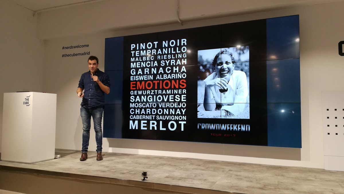 ululeES's tweet photo. Proyecto #5. @winetasting presentando su campaña de crowdfunding en #crowdweekend https://t.co/INd4UNpaoE