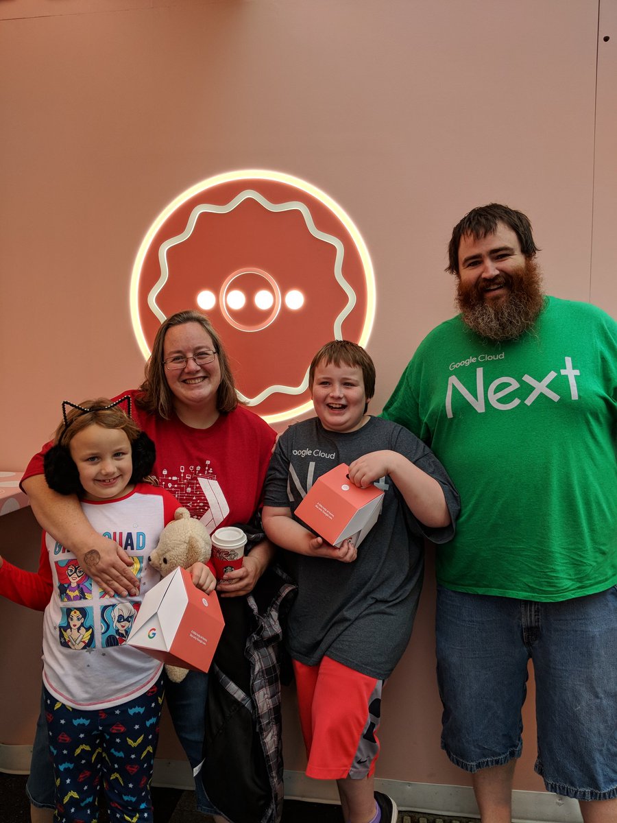 christurvey's tweet image. Have away 3 at #DevFestMuncie yesterday... We won 2 today... #GoogleHomeMini