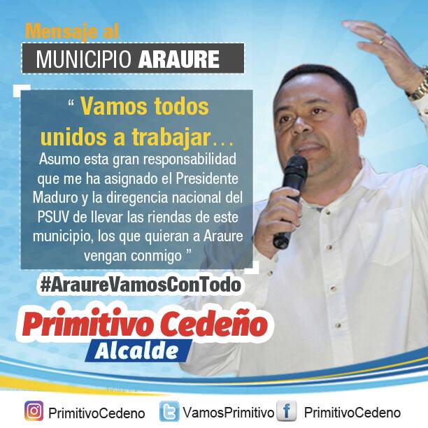ComuniClapPortu's tweet photo. #EnAraureVamosConPrimitivo Rumbo a la Victoria Perfecta! ✊ #EnAraureGanamosTodosConPrimitivo 💛💙❤️ @rafaelcalles @VamosPrimitivo @ELSY_PSUV https://t.co/BYYy1QOwsz