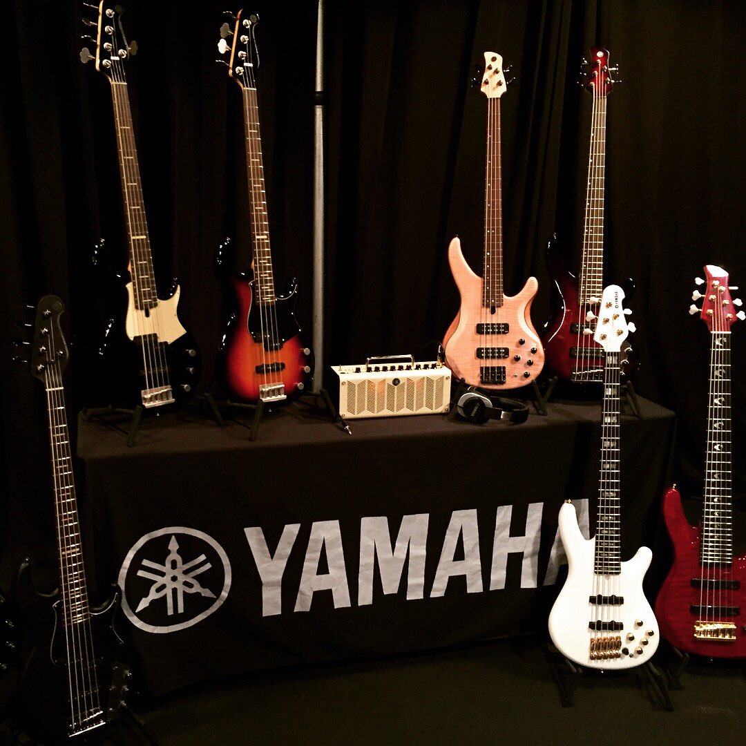 YamahaGuitars's tweet photo. Hey! #BassPlayerLive is all weekend long! Stop by “Studio 3” and check out the latest and greatest in #YamahaBass and @Helix for Bass! https://t.co/E09xUEcgxE